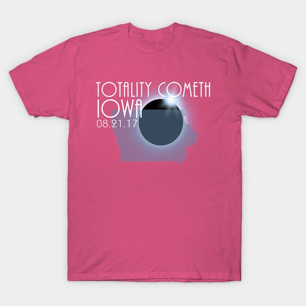 Total Eclipse Shirt - Totality IOWA Tshirt, USA Total Solar Eclipse T-Shirt August 21 2017 Eclipse T-Shirt T-Shirt T-Shirt T-Shirt T-Shirt by BlueTshirtCo